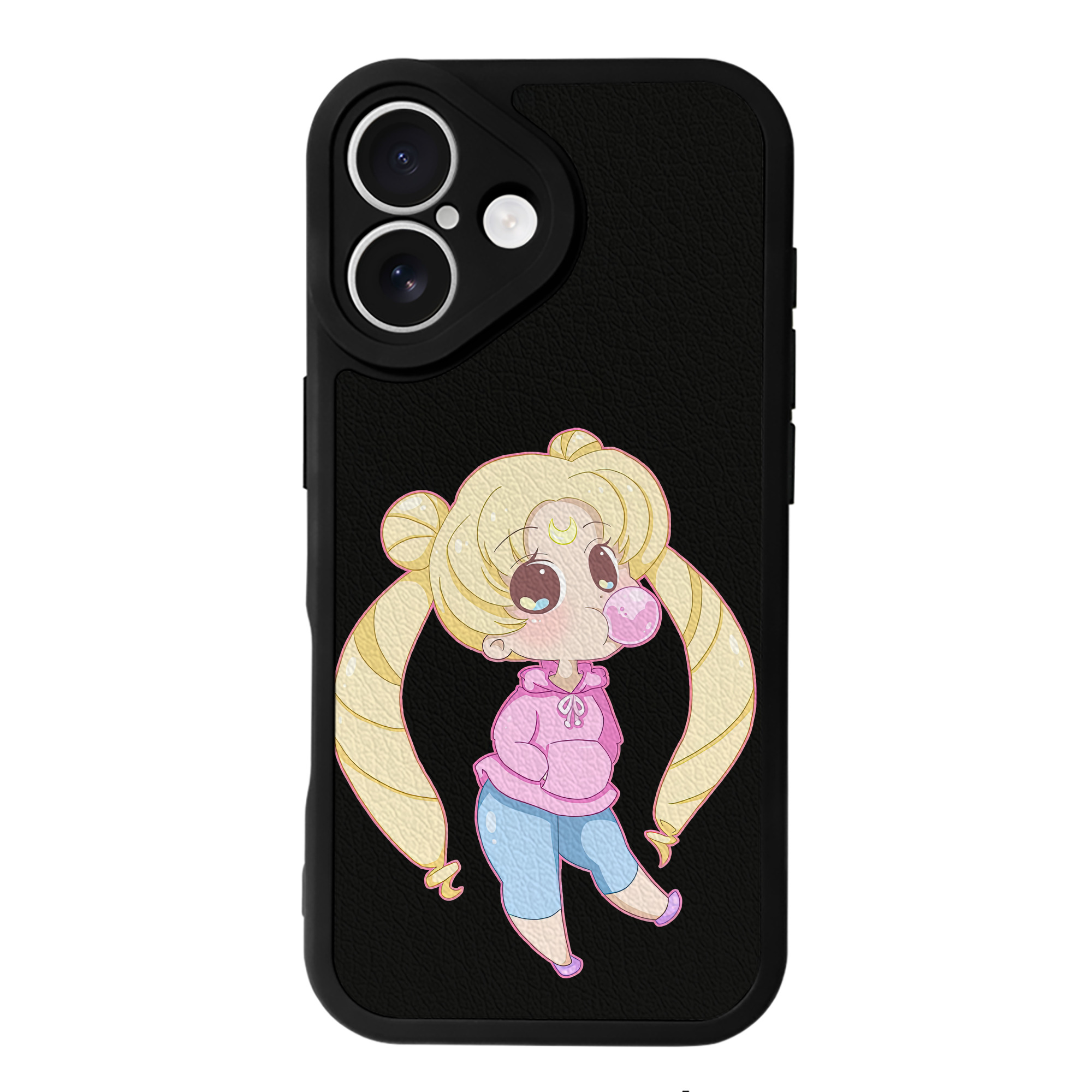 （画像用） 美少女戦士セーラームーン 愛野 美奈子 あいの みなこ Sailor Moon Aino Minako 【iPhone 16シリーズ対応】シリコンスマホケース（レザー調） 材質：シリコン
